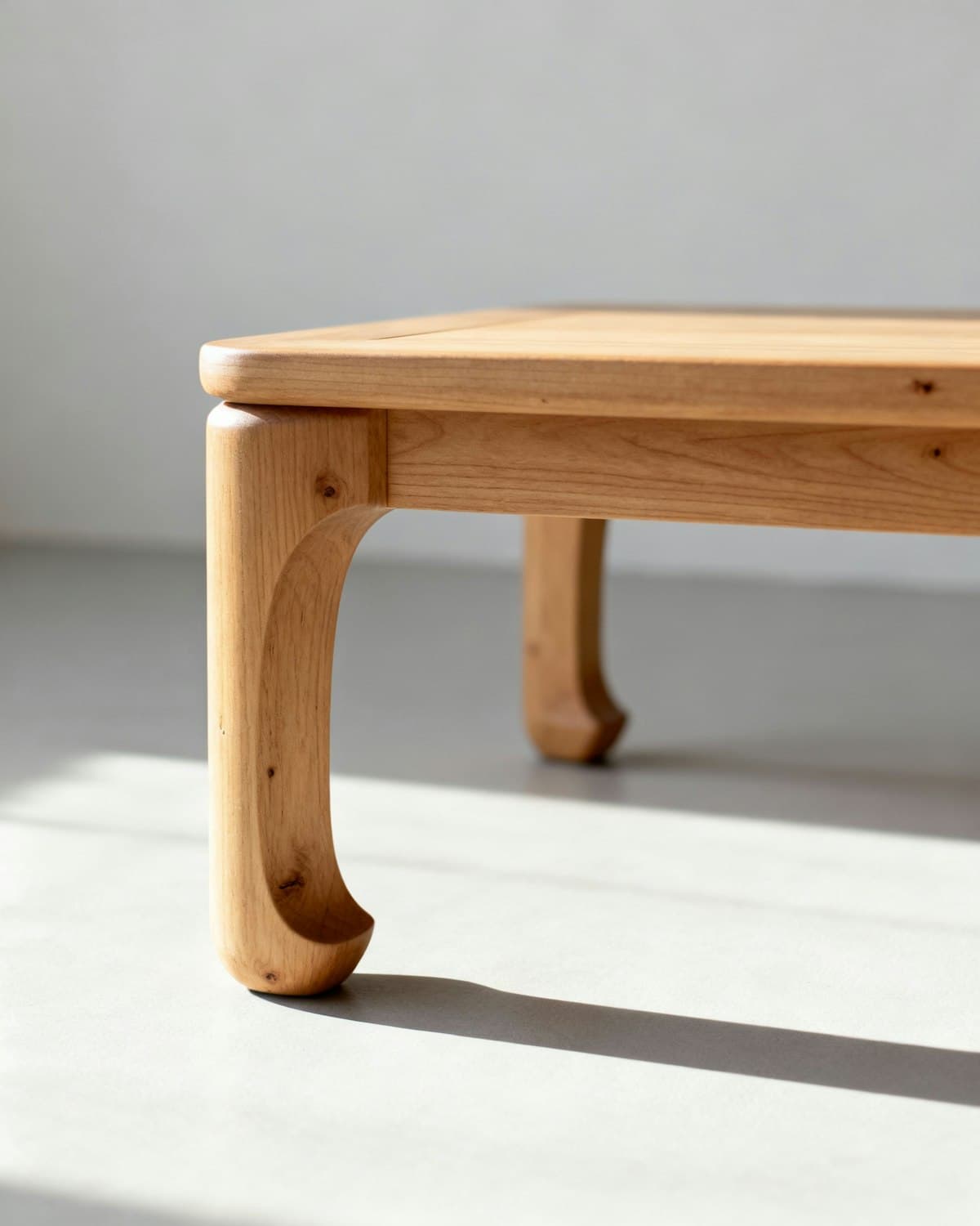 Timber detail showing natural grain and a hand-finished edge